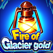 Fire of glacier gold