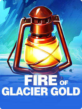 Fire of glacier gold